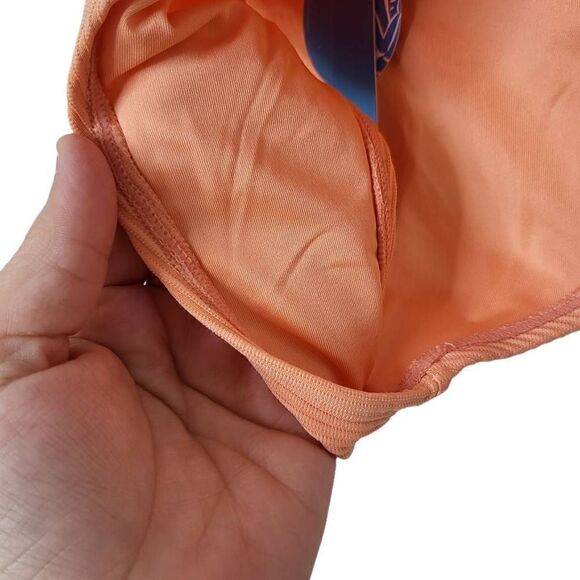 Cupshe Ribbed Orange Belted Swim Bottom Size 2X - Picture 6 of 7